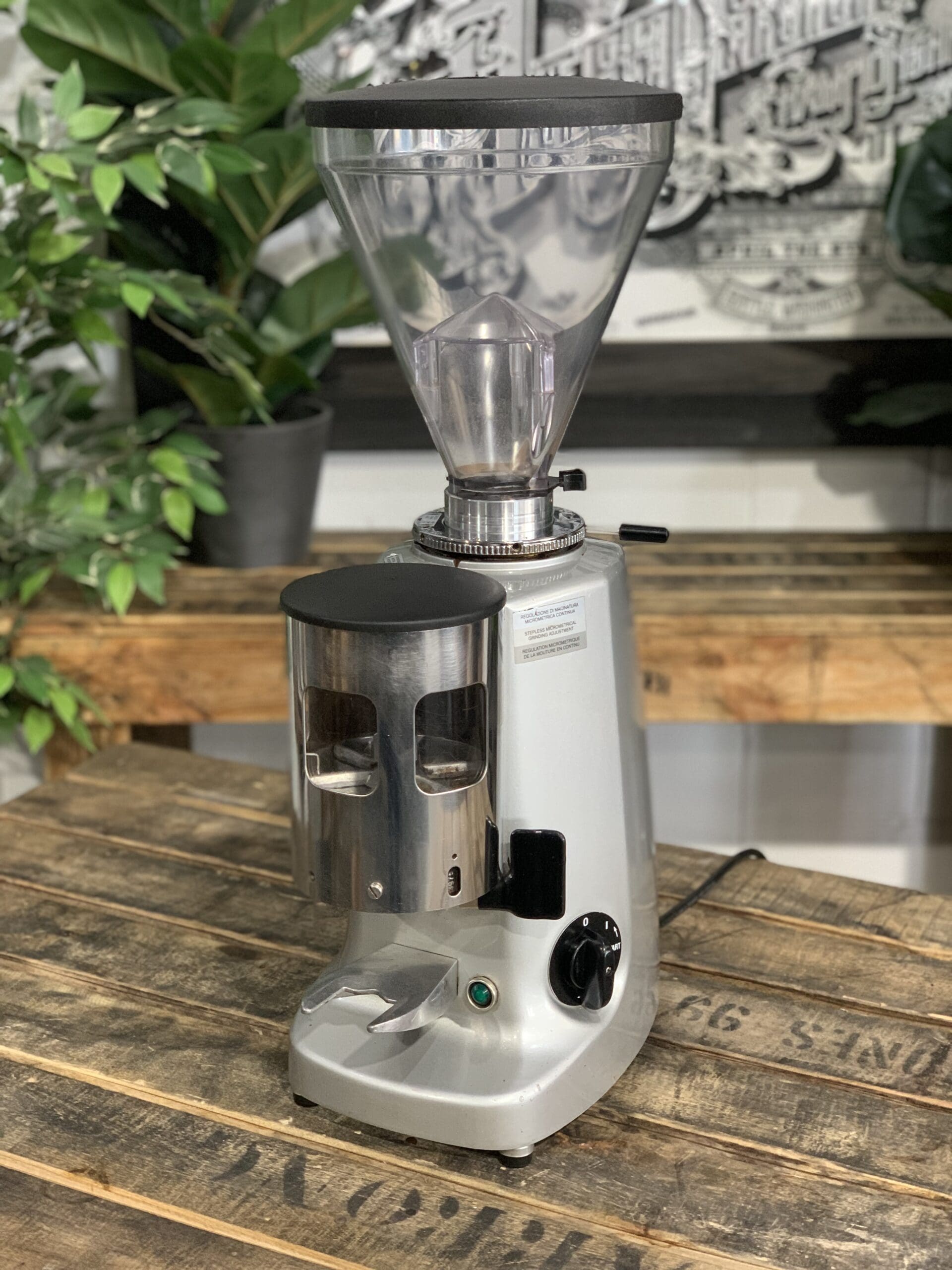 Mazzer Super Jolly Automatic - Coffee Grinder - Silver