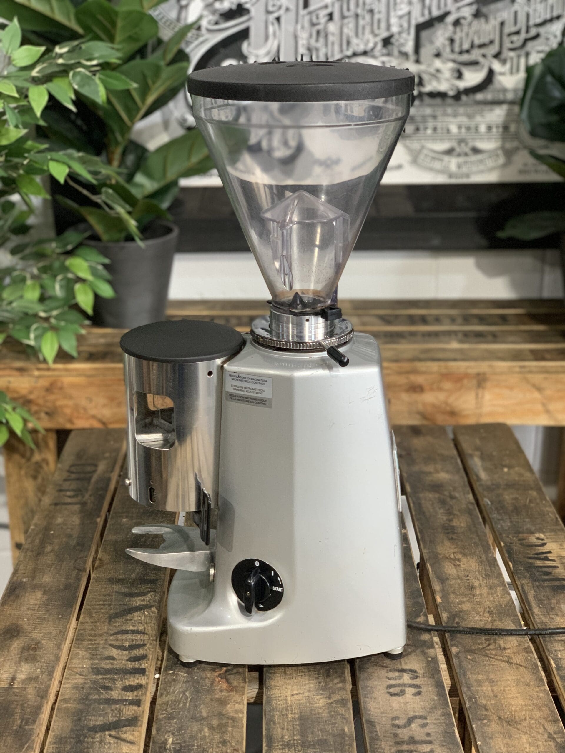 Mazzer Super Jolly Automatic - Coffee Grinder - Silver