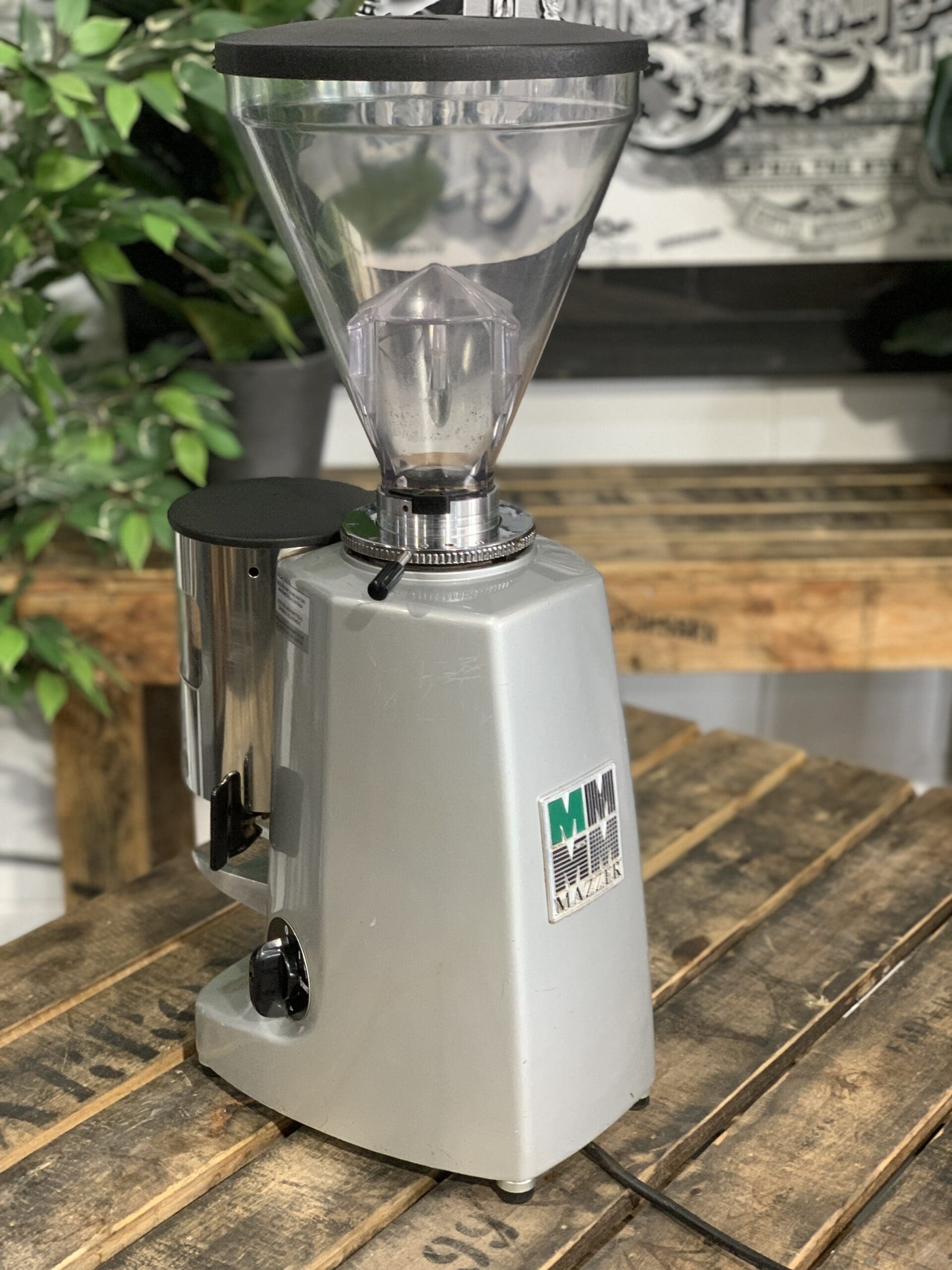 Mazzer Super Jolly Automatic - Coffee Grinder - Silver