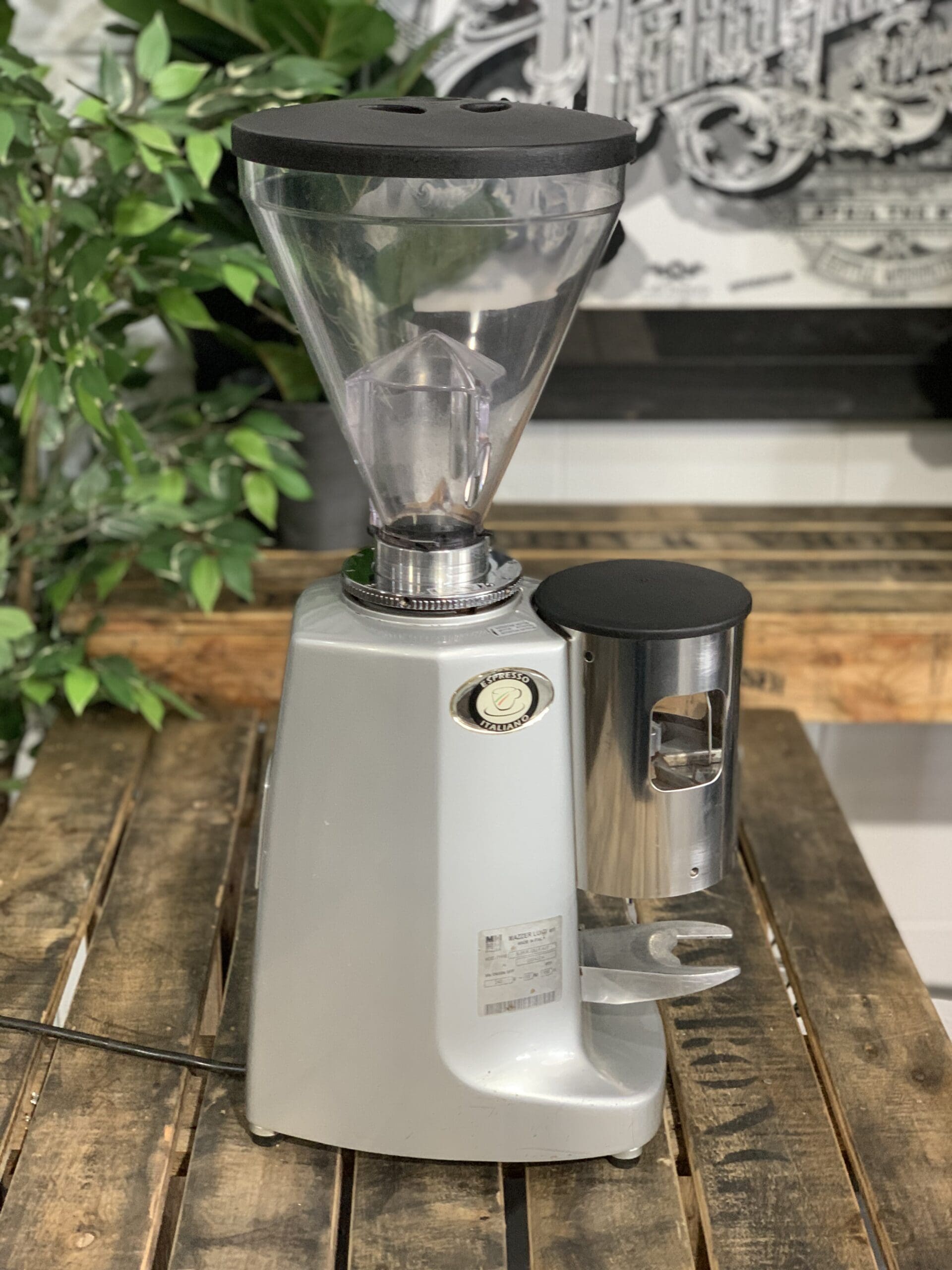 Mazzer Super Jolly Automatic - Coffee Grinder - Silver