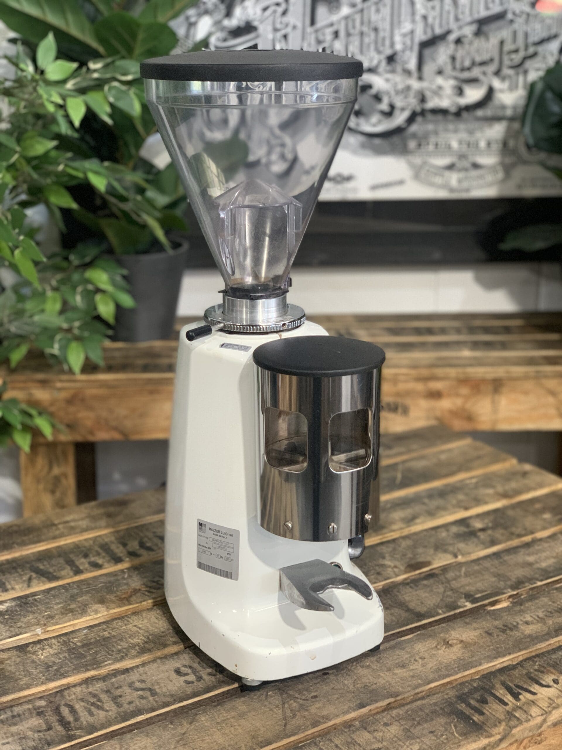 Mazzer Super Jolly Automatic - White