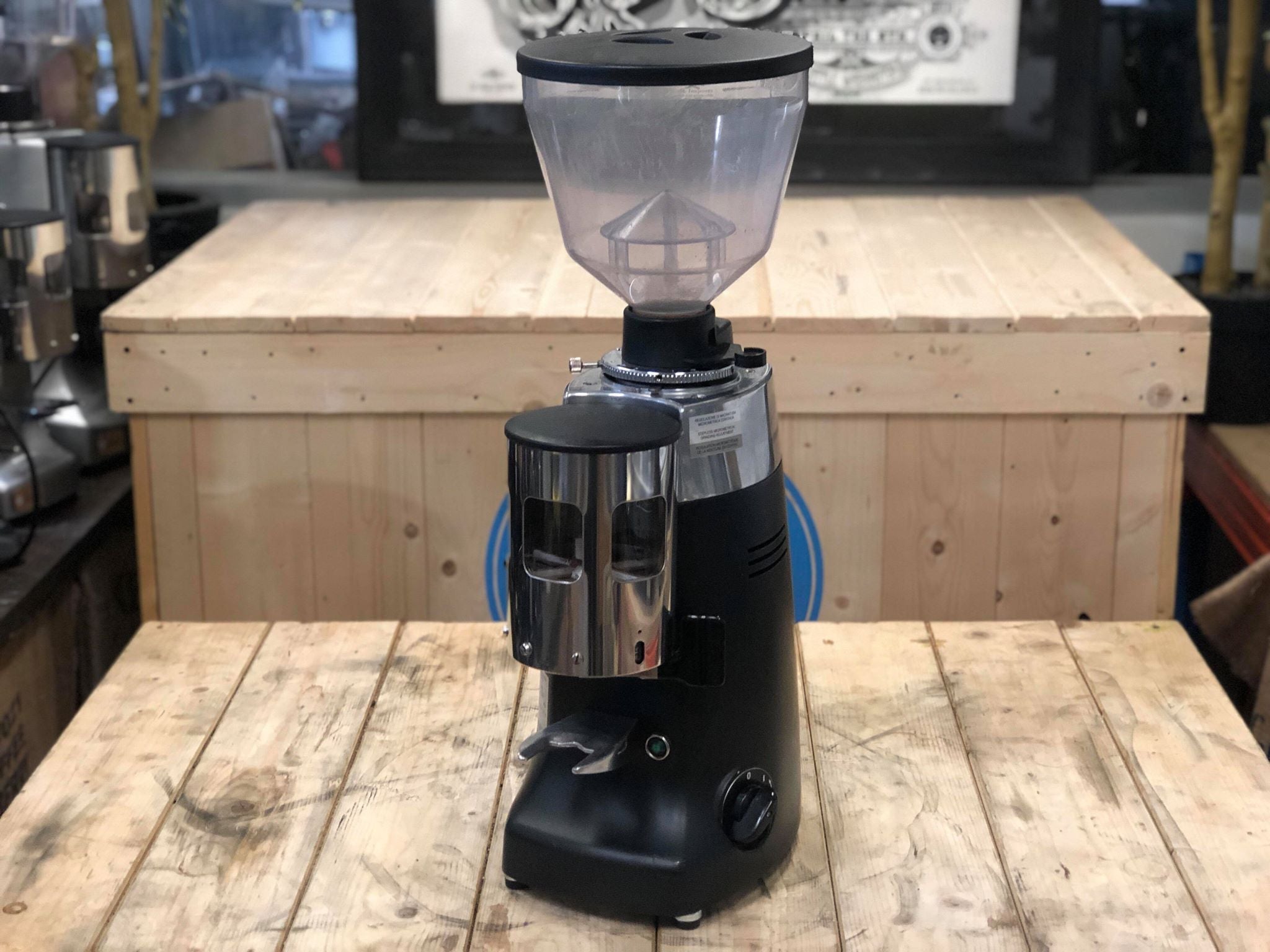 Mazzer Kony Automatic - Coffee Grinder - Black