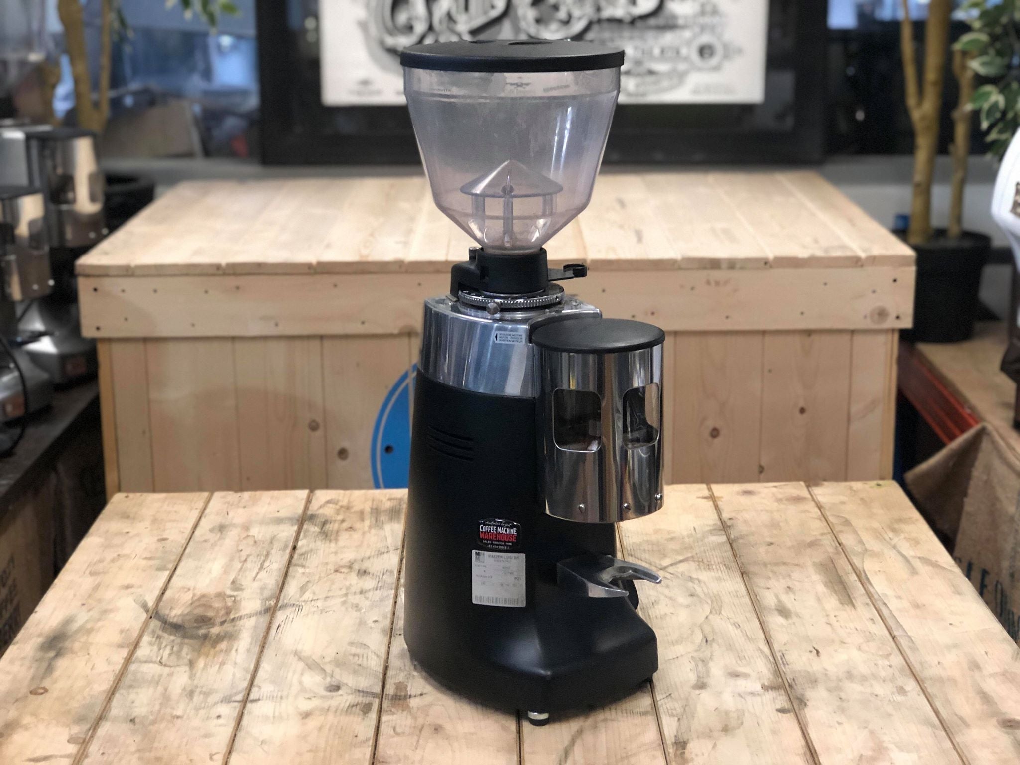Mazzer Kony Automatic - Coffee Grinder - Black