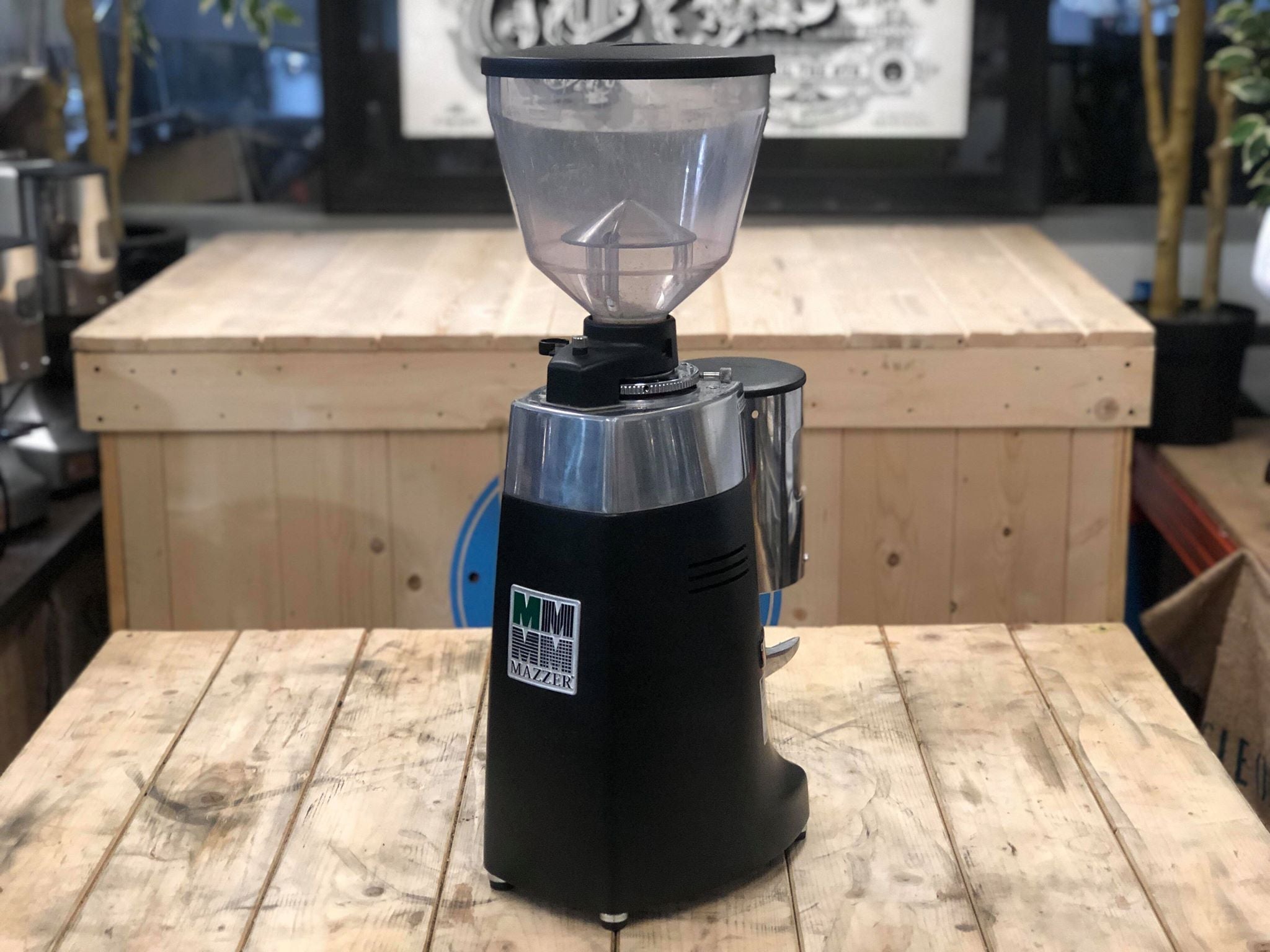 Mazzer Kony Automatic - Coffee Grinder - Black