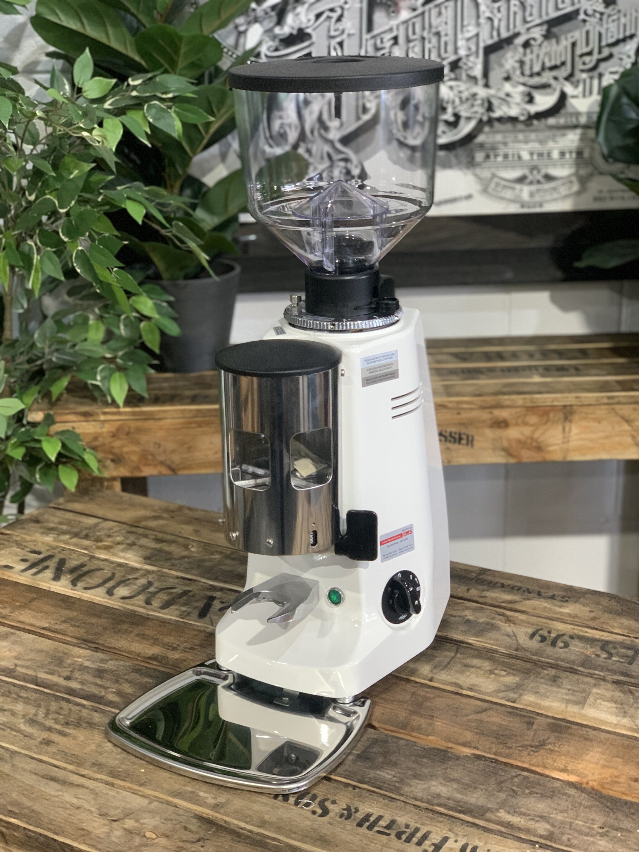 Mazzer Major Automatic - Coffee Grinder - White