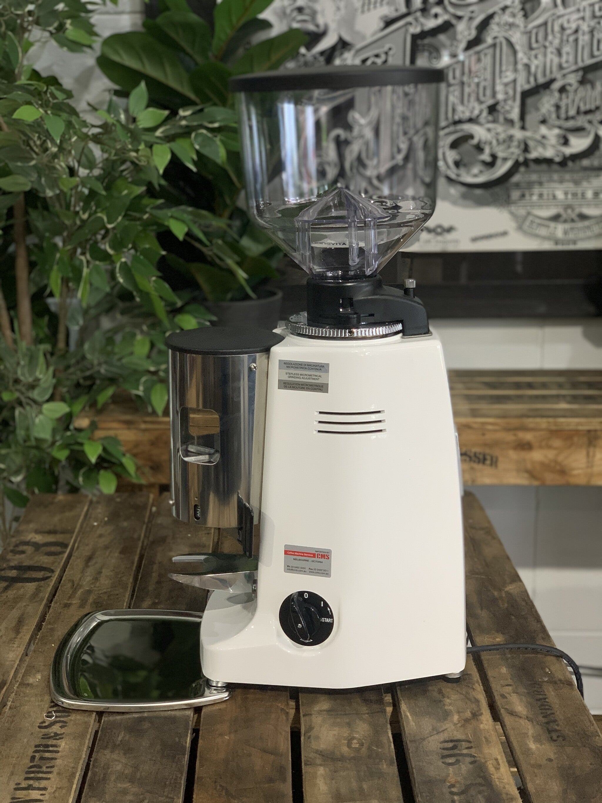 Mazzer Major Automatic - Coffee Grinder - White