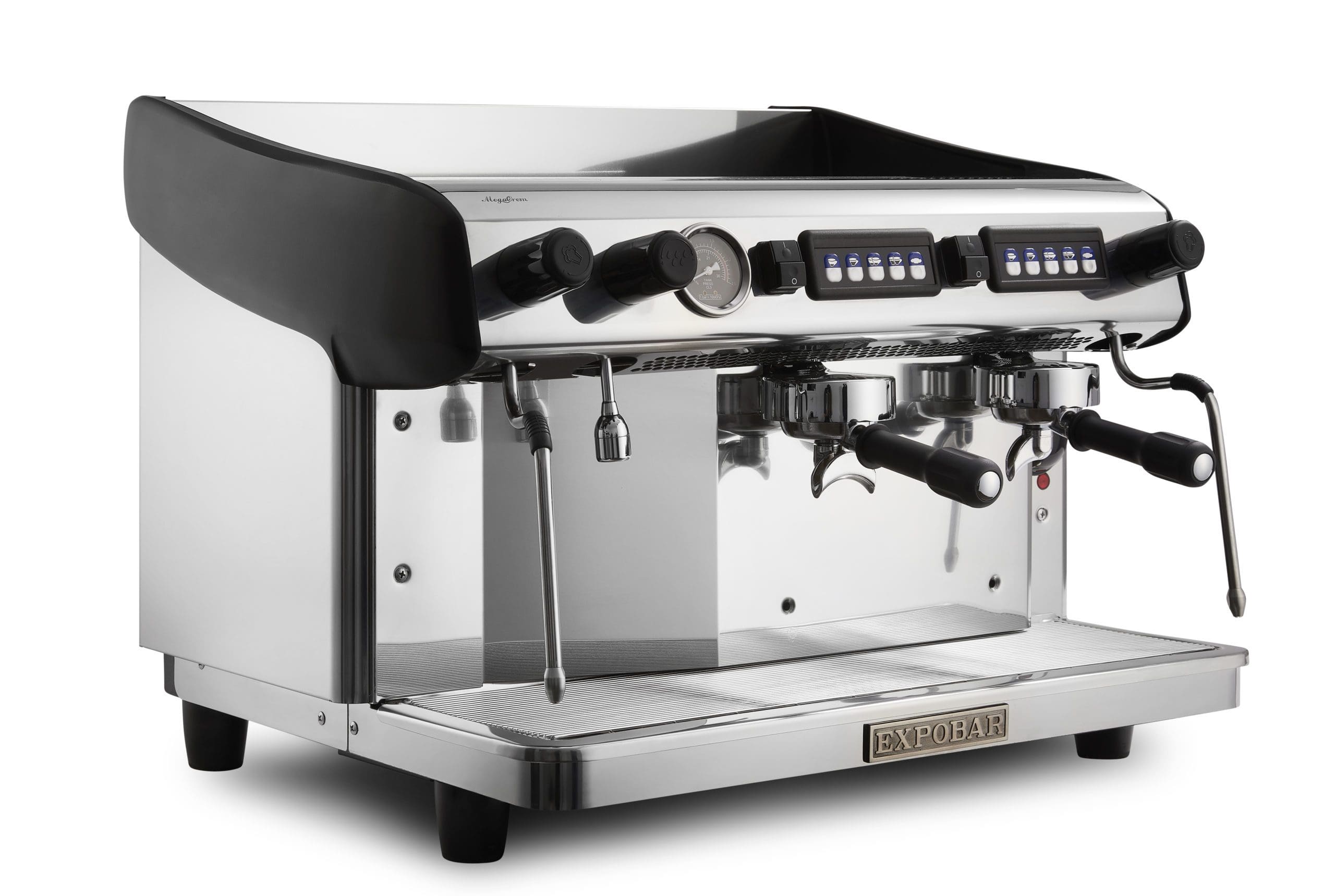 Expobar Megacrem High Cup - 2 Group Commercial Espresso Machine - Stainless