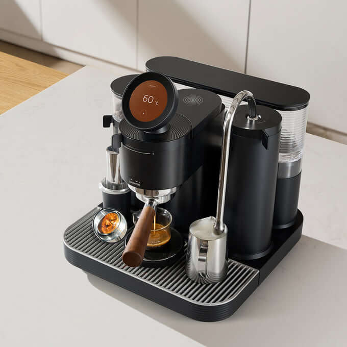 Meraki Gen 2 with Integrated Grinder - - 1 Group Commercial Espresso Machine - Commercial - Black