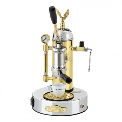 Micro Casa Leva Espresso Machine - Chrome, Copper/Brass or Chrome/Brass Finish