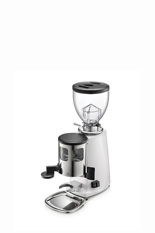 Mazzer Mini Manual - Coffee Grinder - White