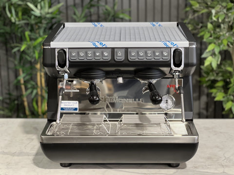 Nuova Simonelli Appia Life Compact High Cup - 2 Group Commercial Espresso Machine - Black