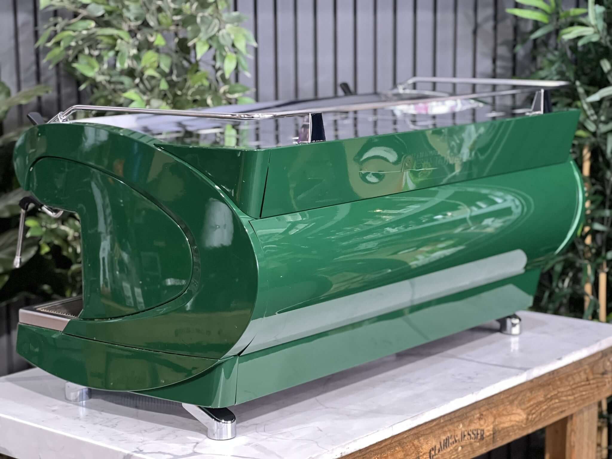 Nuova Simonelli Aurelia Wave - 3 Group Commercial Espresso Machine - Green
