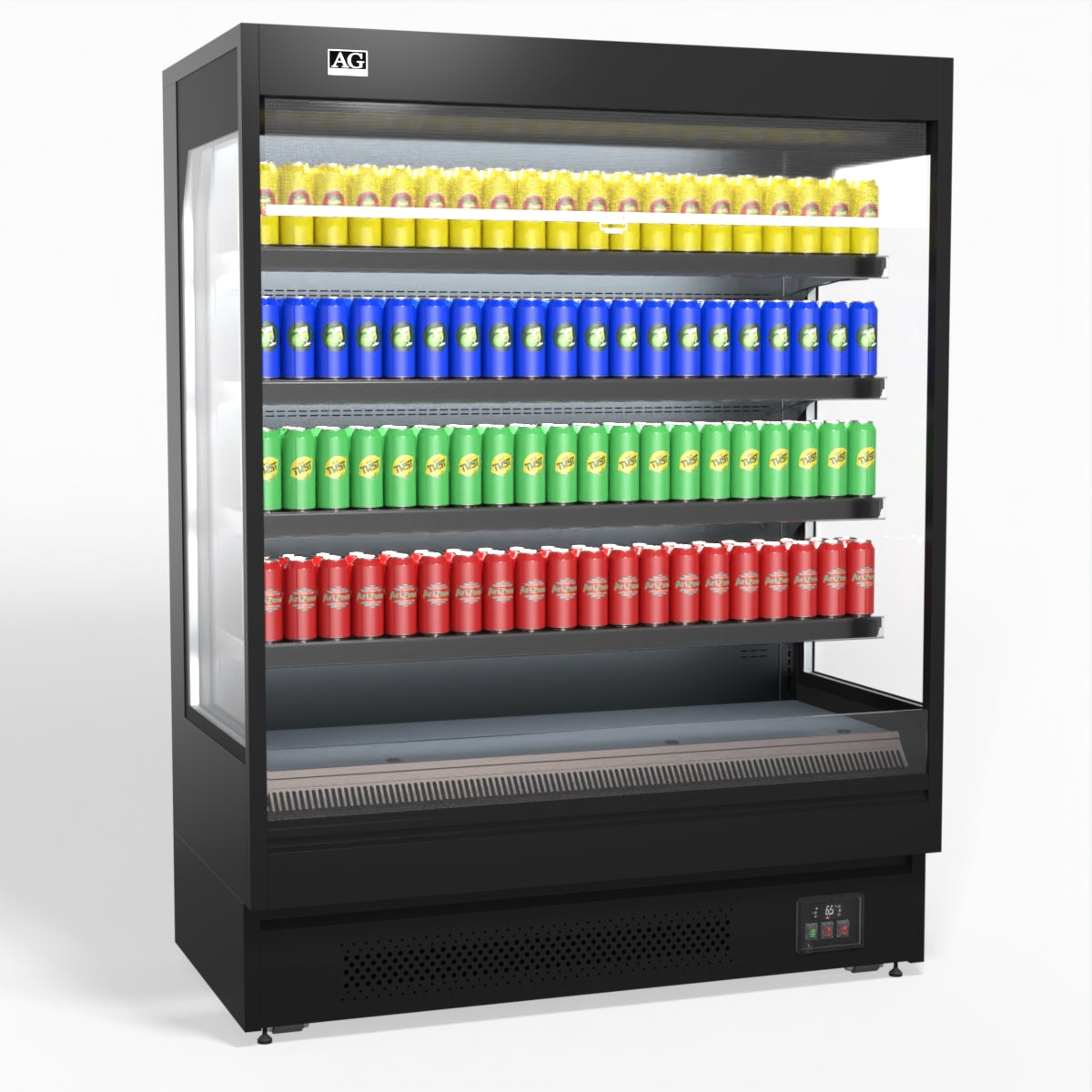 AG 1524mm Supermarket Open Multi Deck Showcase Fridge OMS1500