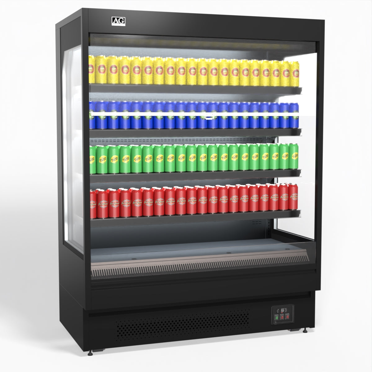 AG 1524mm Supermarket Open Multi Deck Showcase Fridge OMS1500