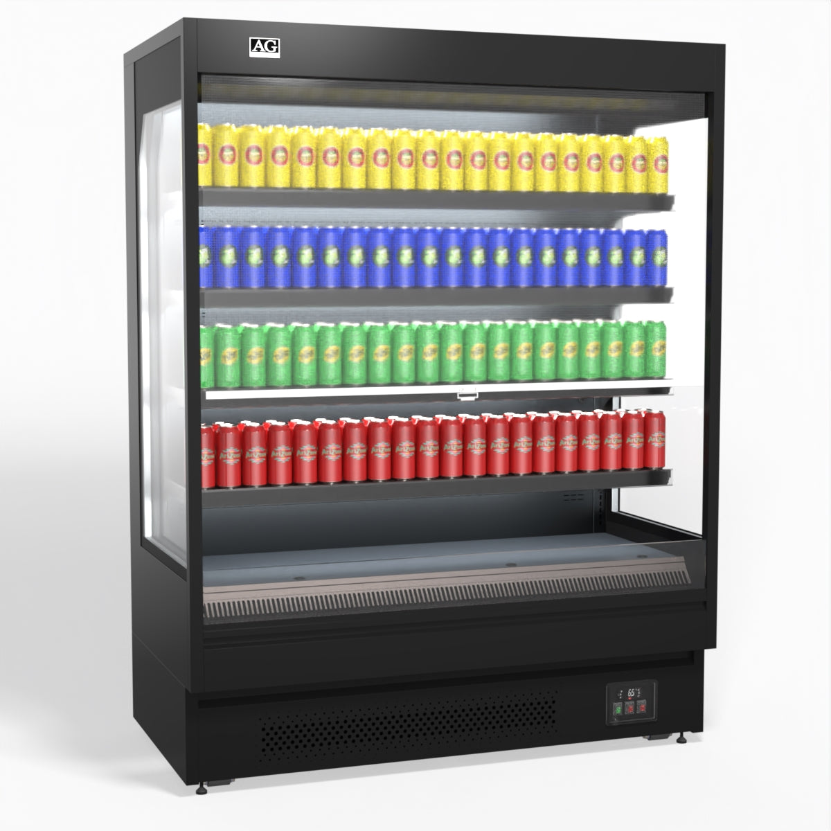 AG 1524mm Supermarket Open Multi Deck Showcase Fridge OMS1500