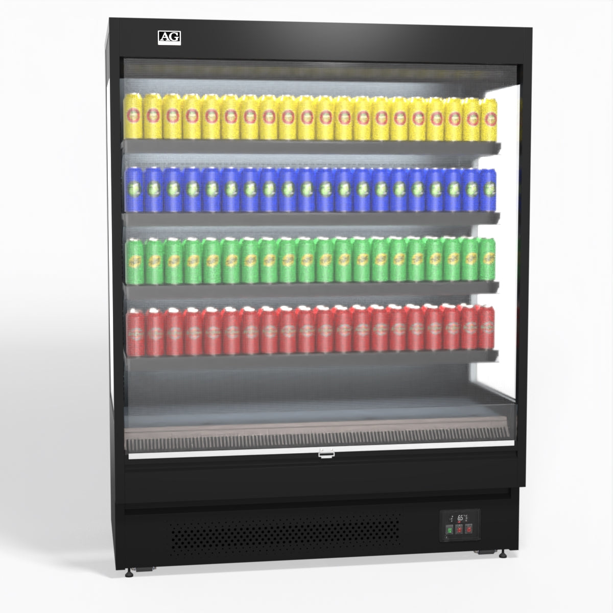 AG 1524mm Supermarket Open Multi Deck Showcase Fridge OMS1500