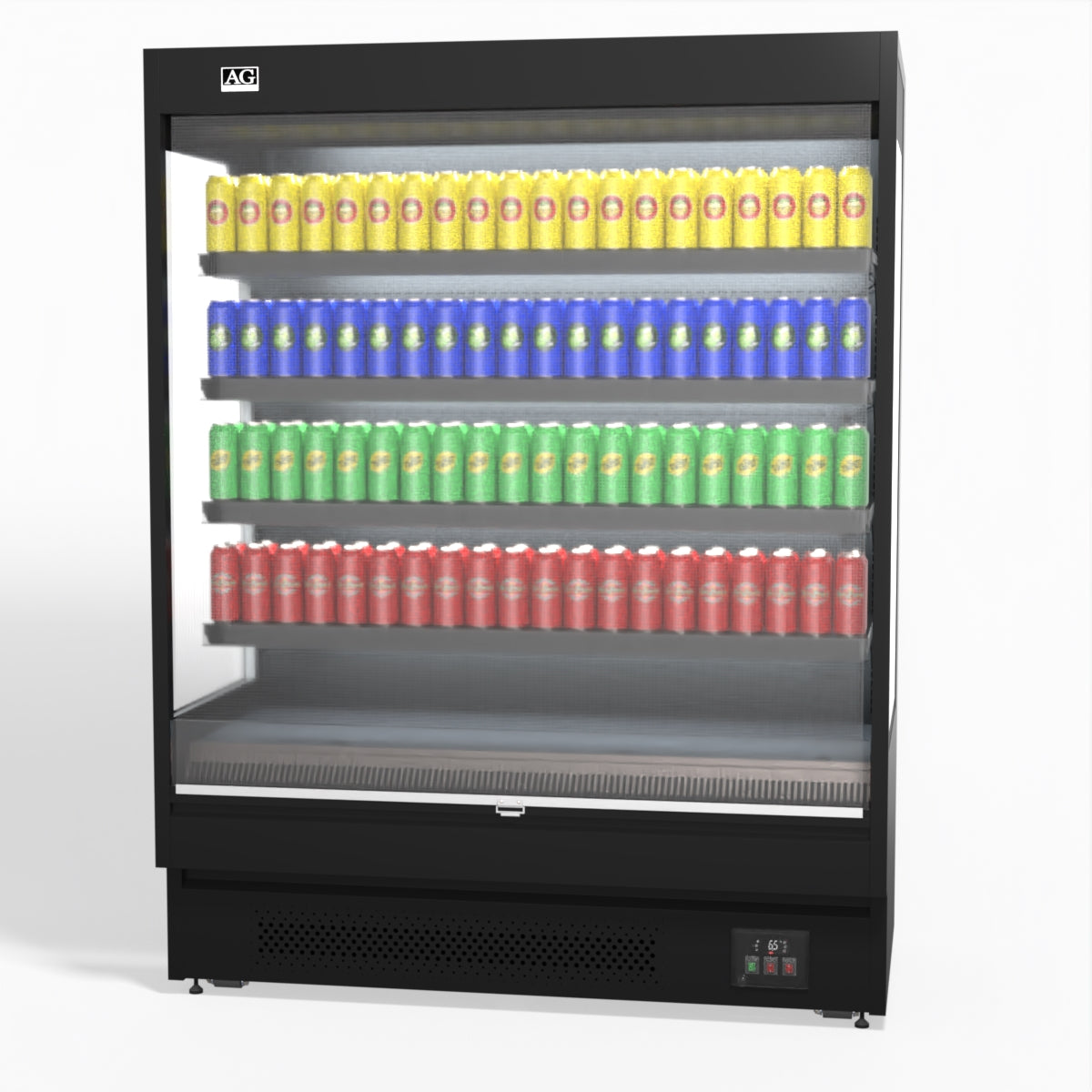 AG 1524mm Supermarket Open Multi Deck Showcase Fridge OMS1500