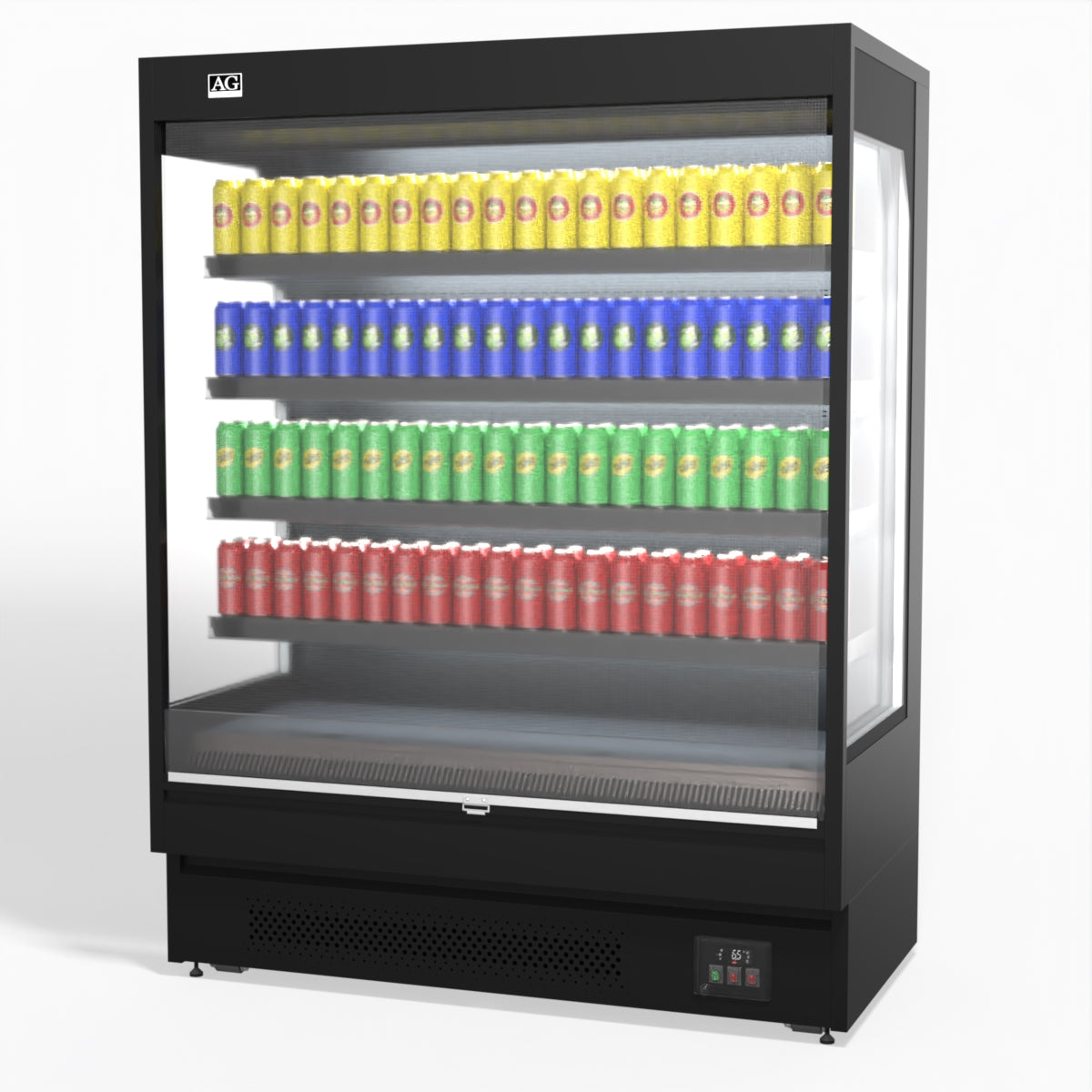 AG 1524mm Supermarket Open Multi Deck Showcase Fridge OMS1500