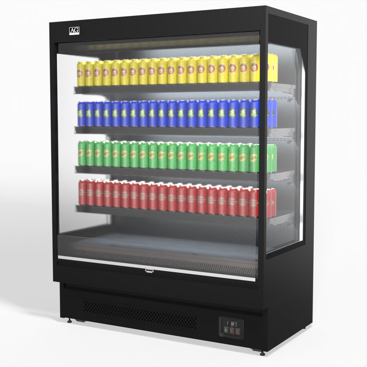 AG 1524mm Supermarket Open Multi Deck Showcase Fridge OMS1500