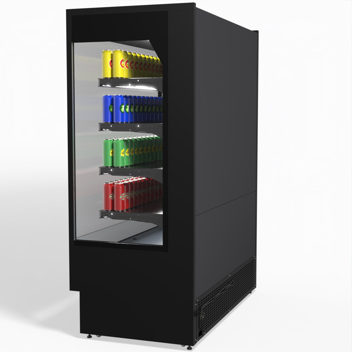AG 1524mm Supermarket Open Multi Deck Showcase Fridge OMS1500