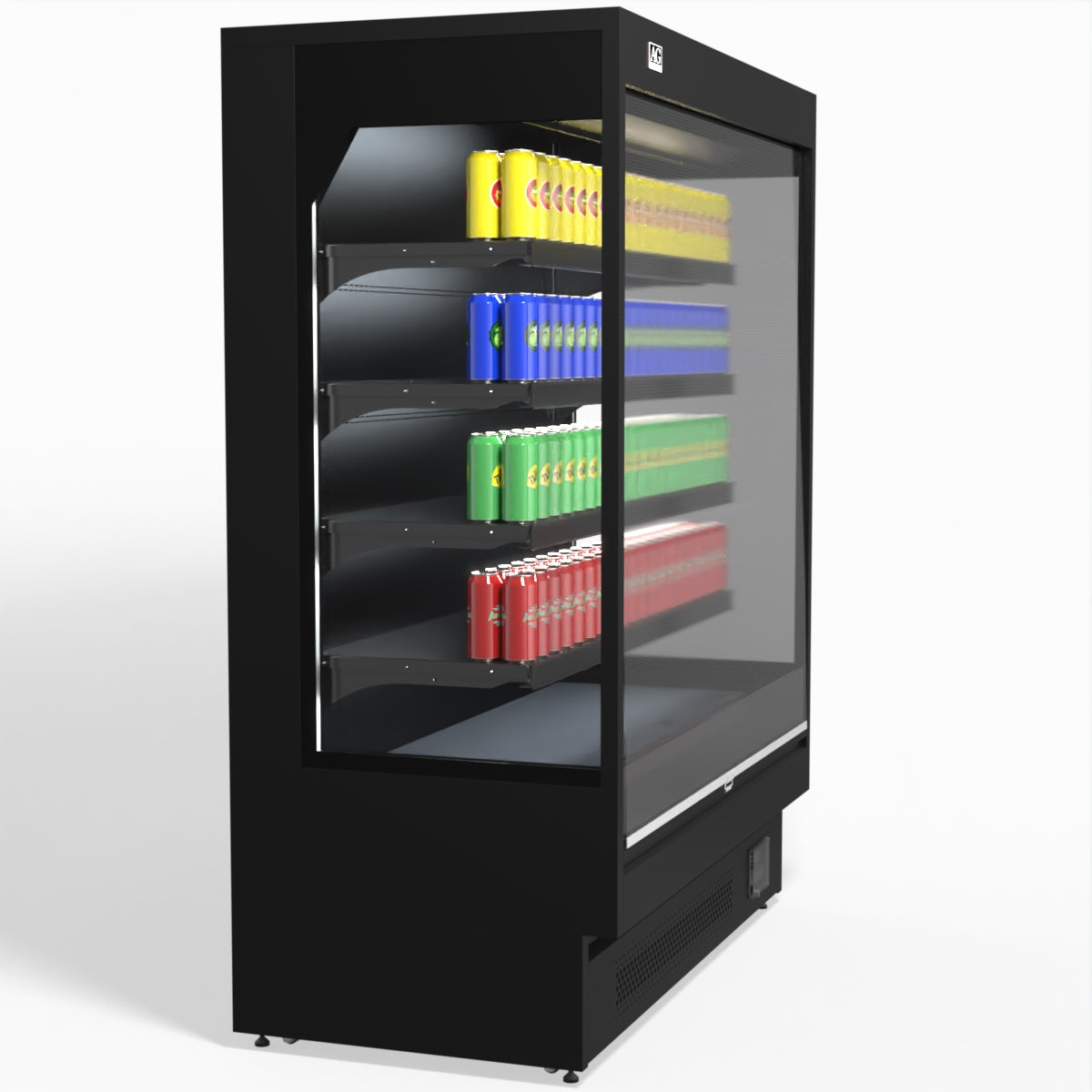 AG 1524mm Supermarket Open Multi Deck Showcase Fridge OMS1500