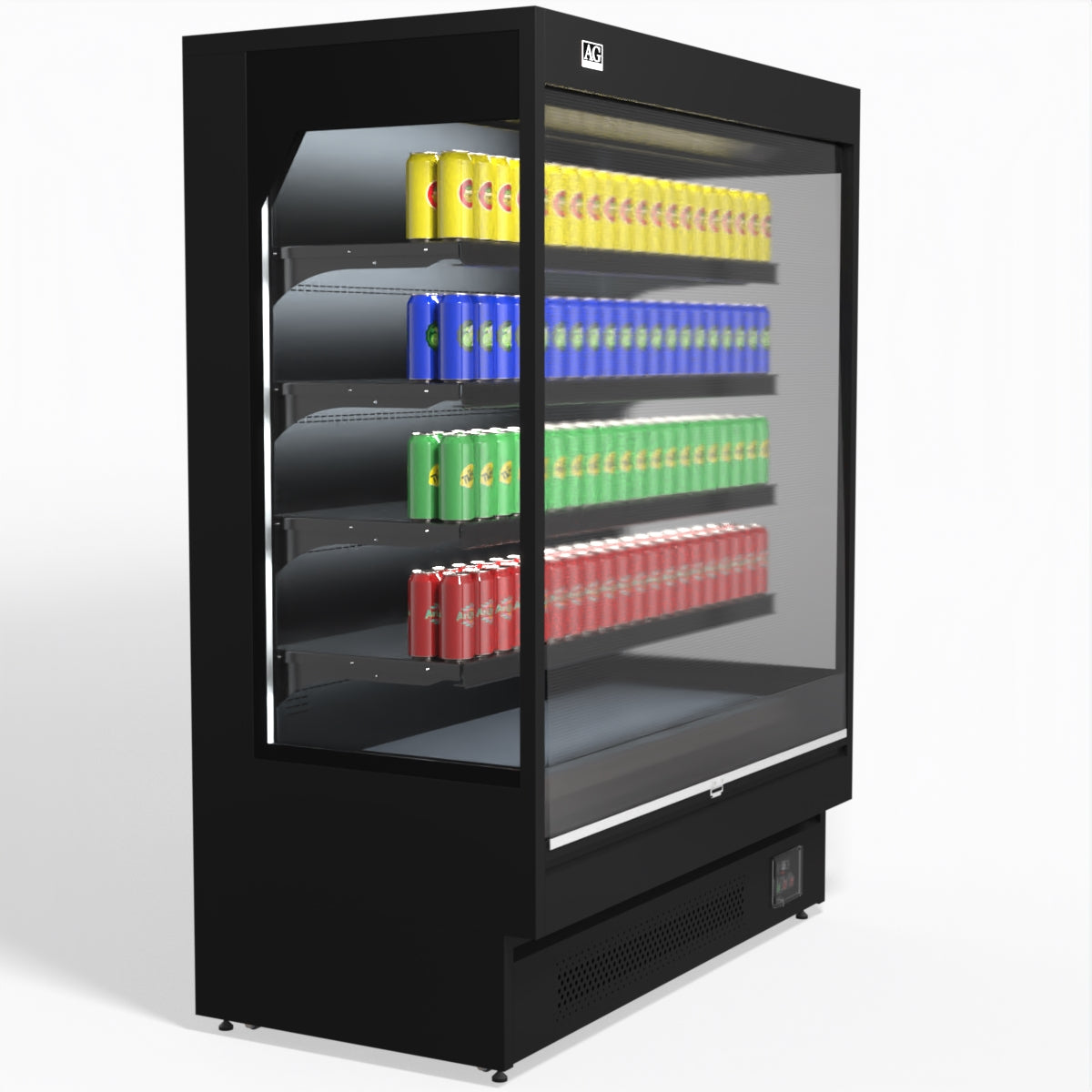 AG 1524mm Supermarket Open Multi Deck Showcase Fridge OMS1500