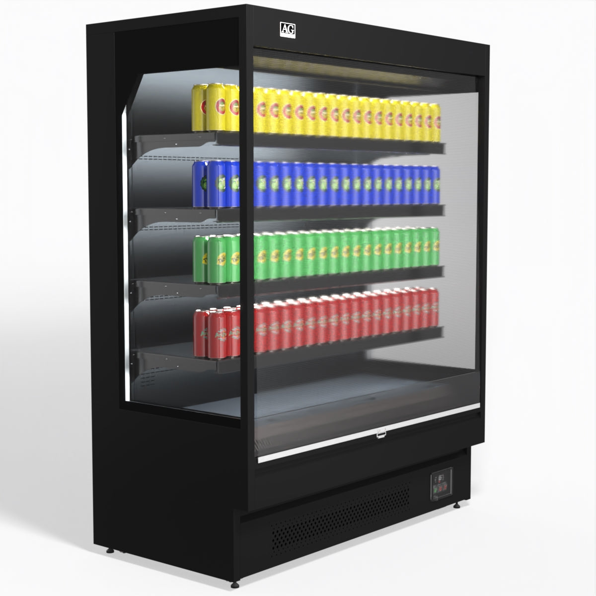 AG 1524mm Supermarket Open Multi Deck Showcase Fridge OMS1500