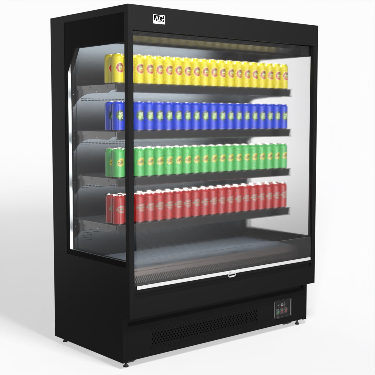 AG 1524mm Supermarket Open Multi Deck Showcase Fridge OMS1500