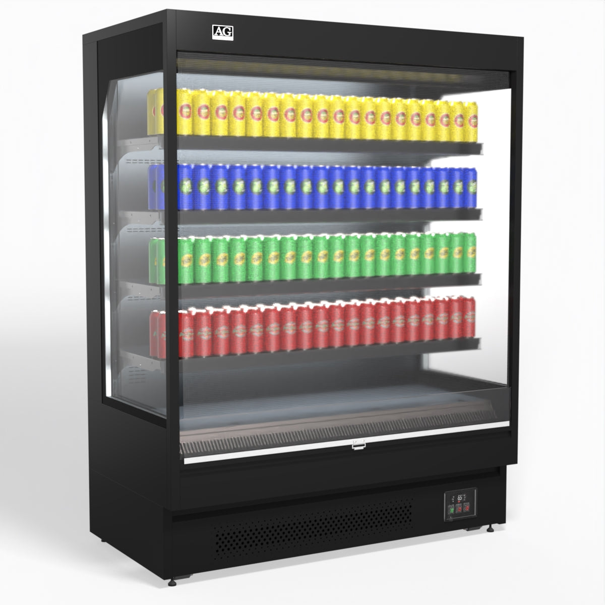 AG 1524mm Supermarket Open Multi Deck Showcase Fridge OMS1500