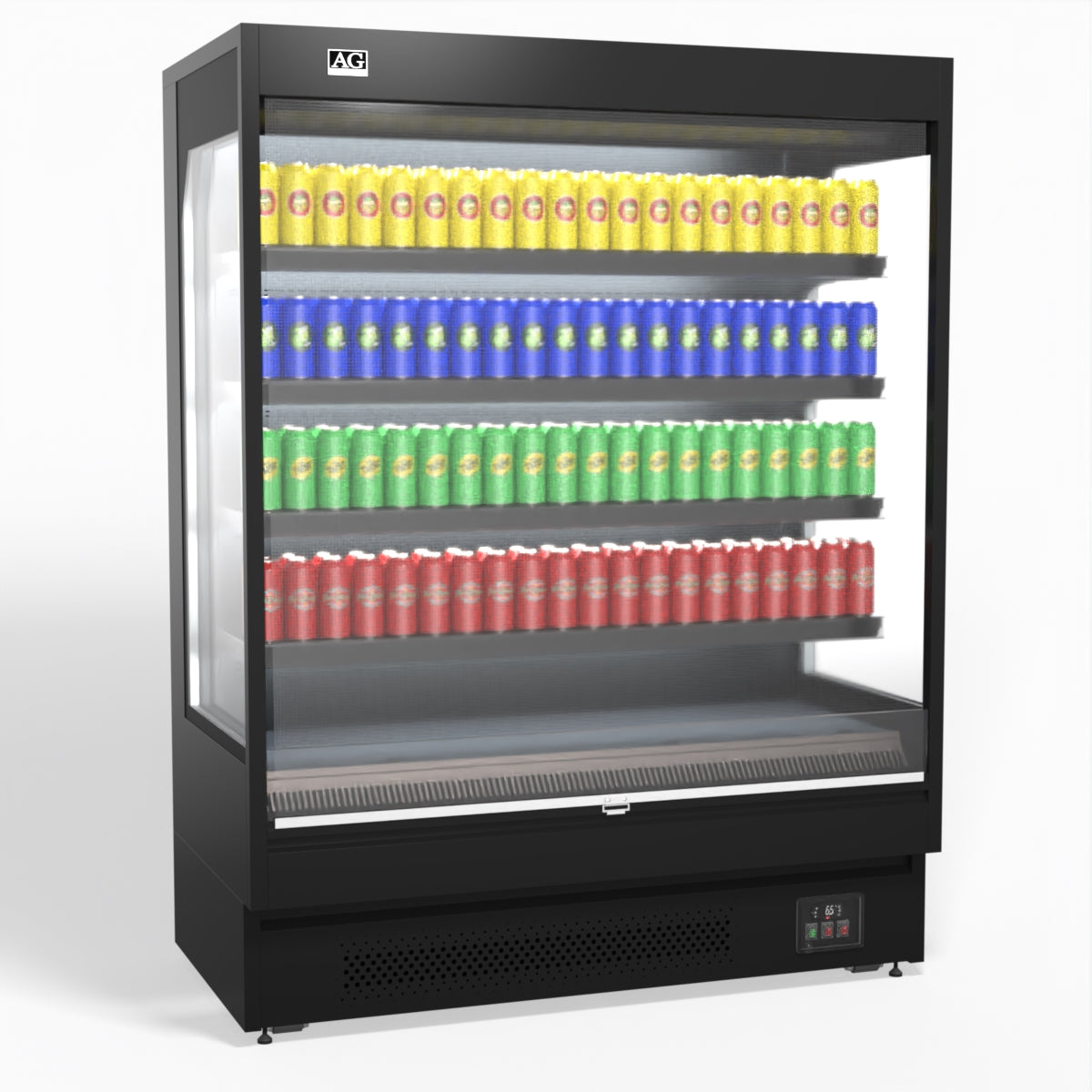 AG 1524mm Supermarket Open Multi Deck Showcase Fridge OMS1500