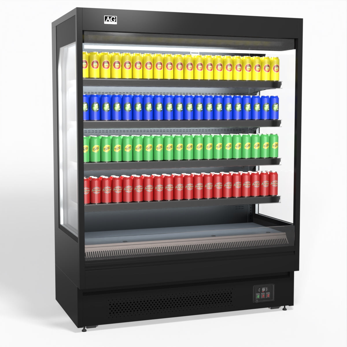 AG 1524mm Supermarket Open Multi Deck Showcase Fridge OMS1500
