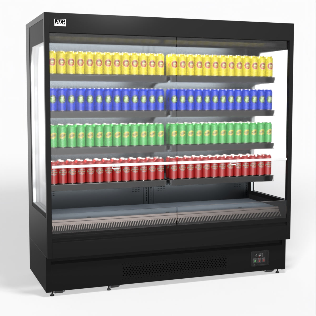 AG 1940mm Supermarket Open Multi Deck Showcase Fridge OMS2000
