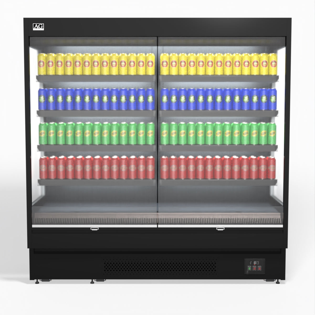 AG 1940mm Supermarket Open Multi Deck Showcase Fridge OMS2000