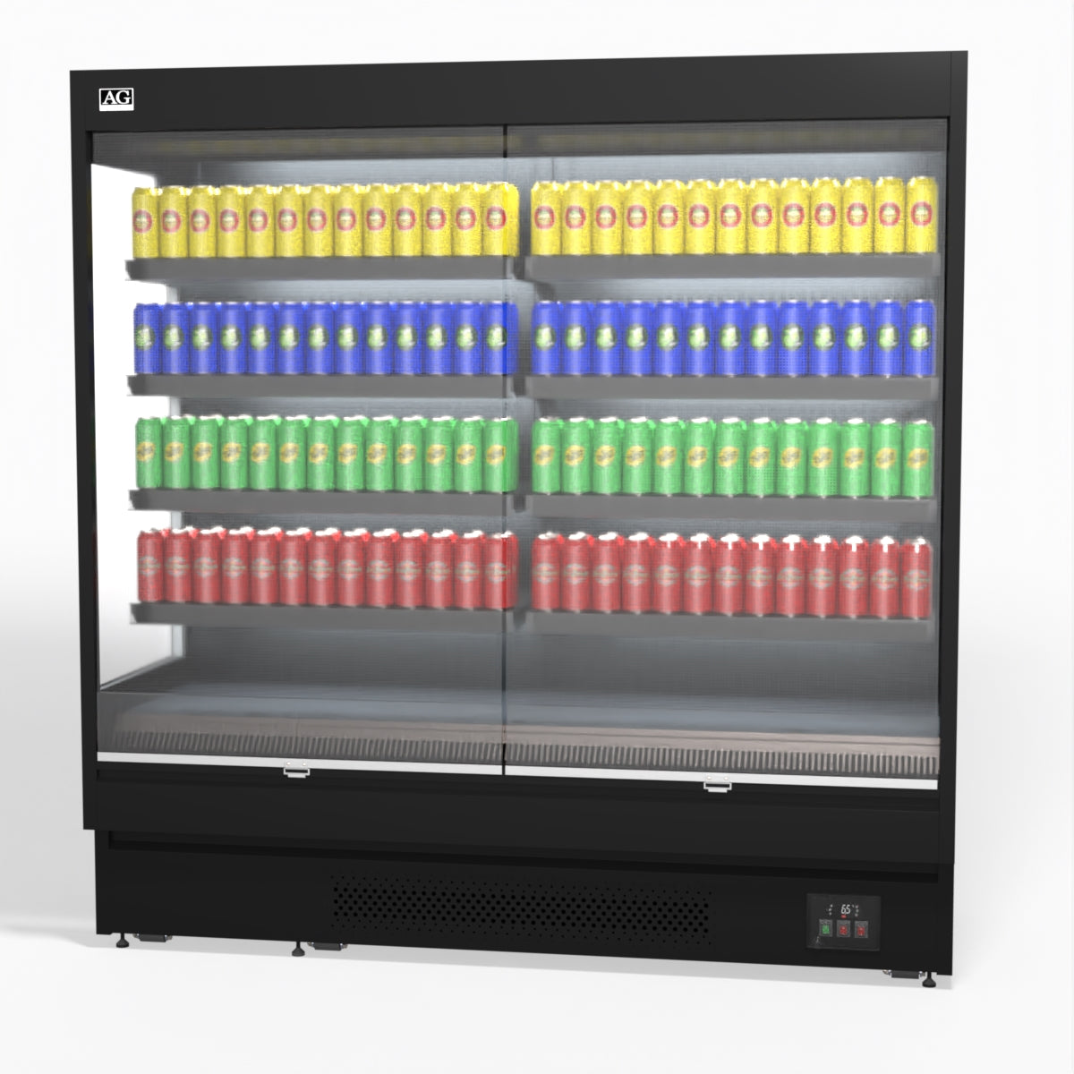 AG 1940mm Supermarket Open Multi Deck Showcase Fridge OMS2000