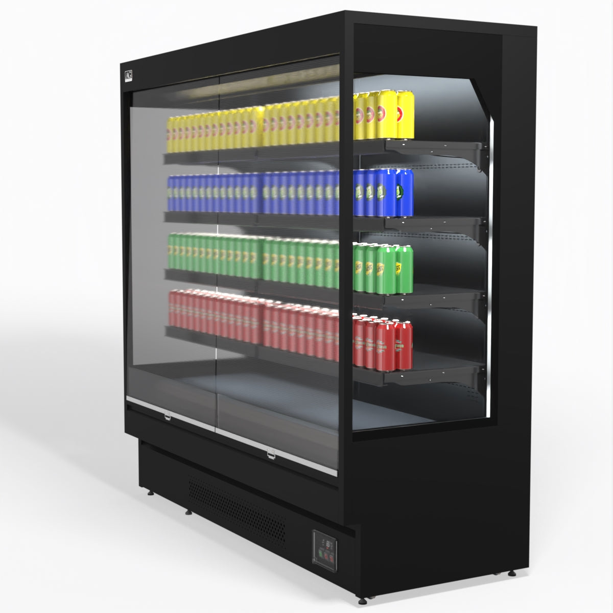 AG 1940mm Supermarket Open Multi Deck Showcase Fridge OMS2000