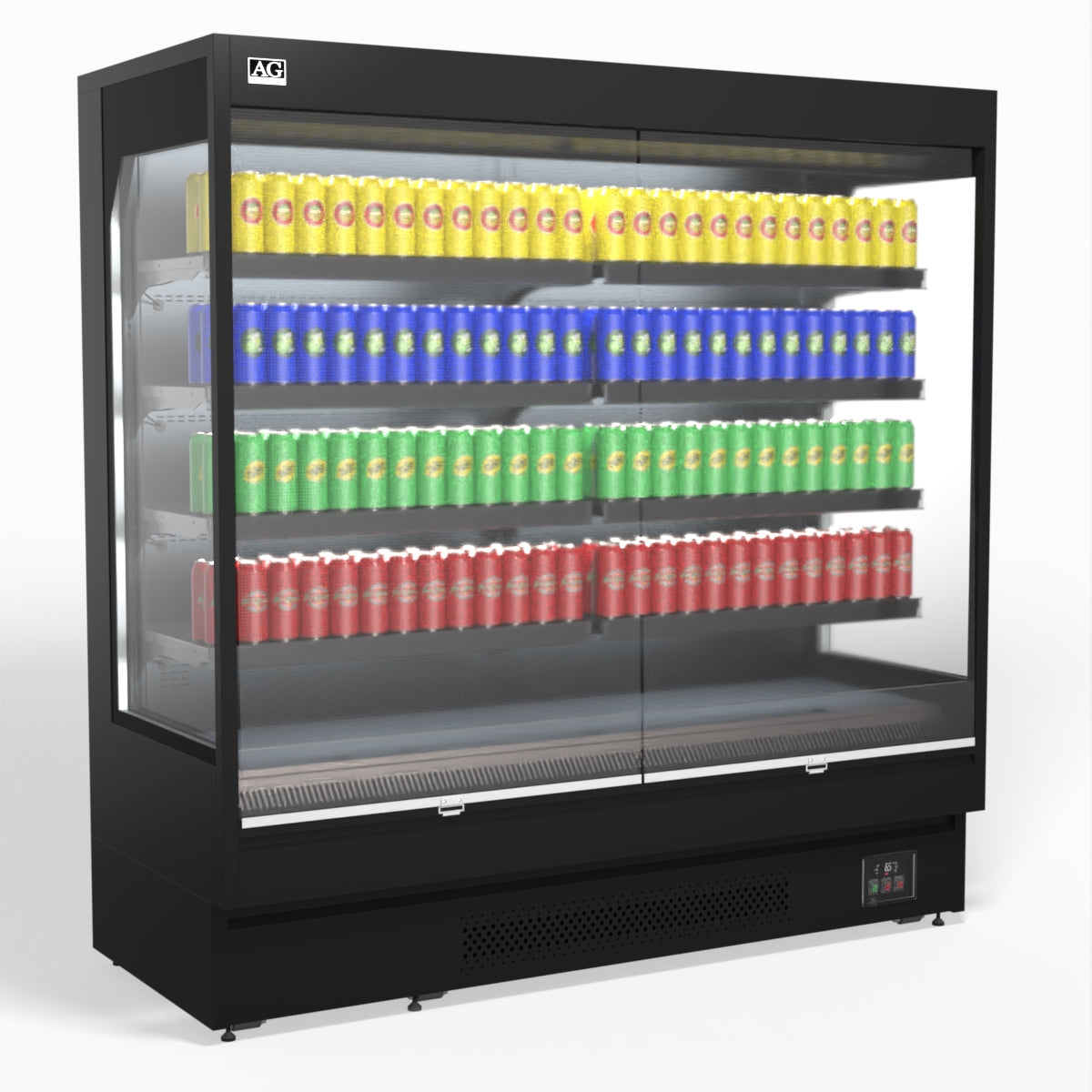 AG 1940mm Supermarket Open Multi Deck Showcase Fridge OMS2000