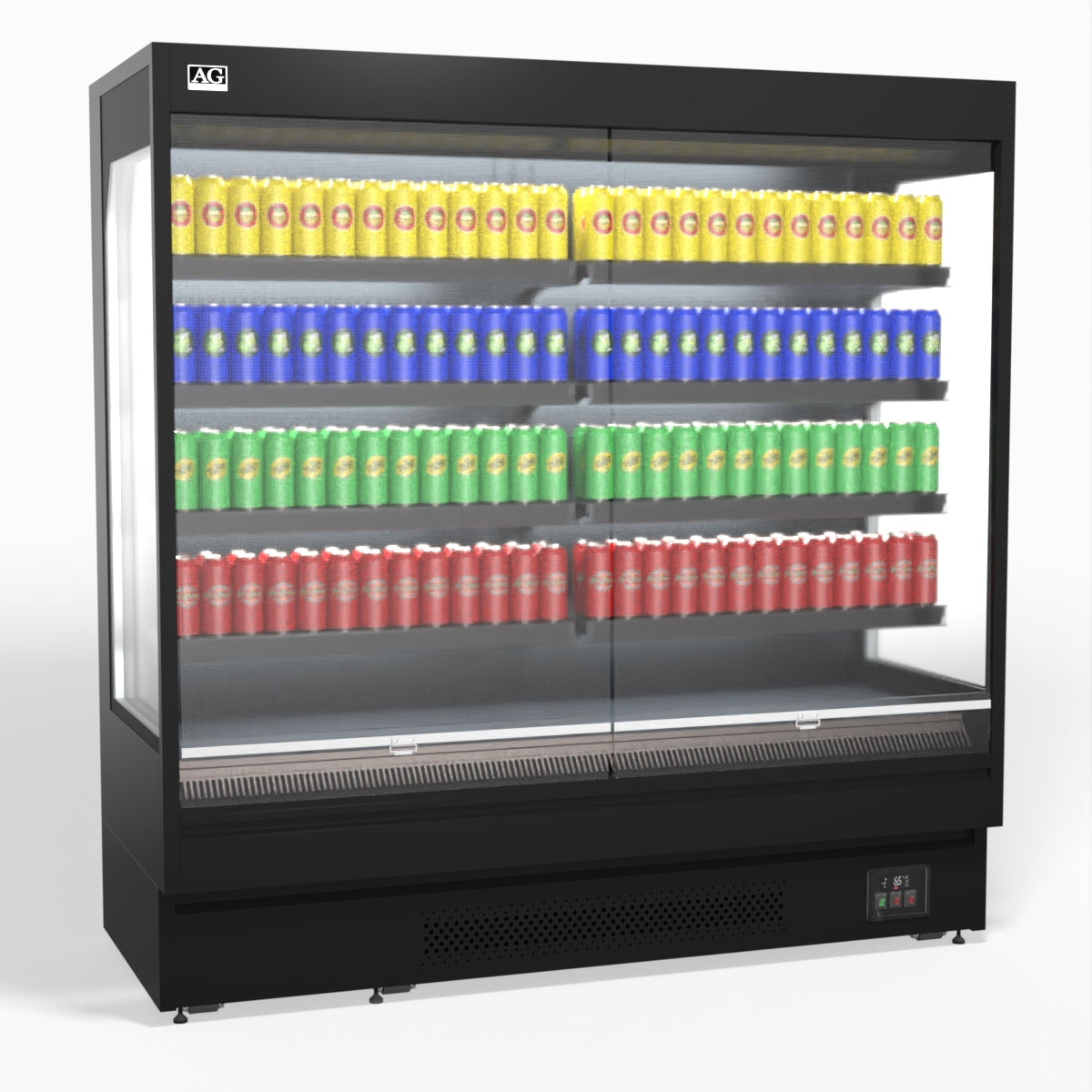 AG 1940mm Supermarket Open Multi Deck Showcase Fridge OMS2000