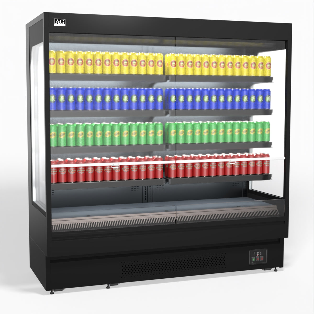 AG 1940mm Supermarket Open Multi Deck Showcase Fridge OMS2000