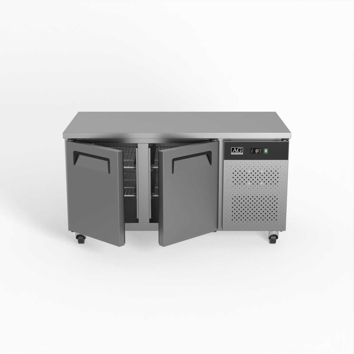 AG Two Door Commercial Worktop / Under Bench Fridge 800mm Depth PAX2100TN