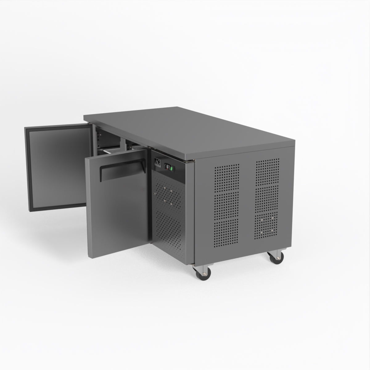 AG Two Door Commercial Worktop / Under Bench Fridge 800mm Depth PAX2100TN