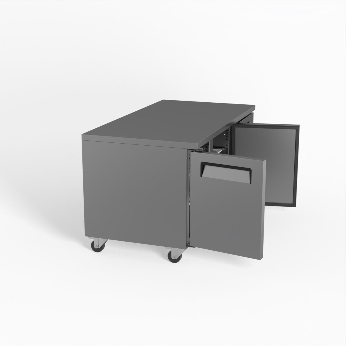 AG Two Door Commercial Worktop / Under Bench Fridge 800mm Depth PAX2100TN