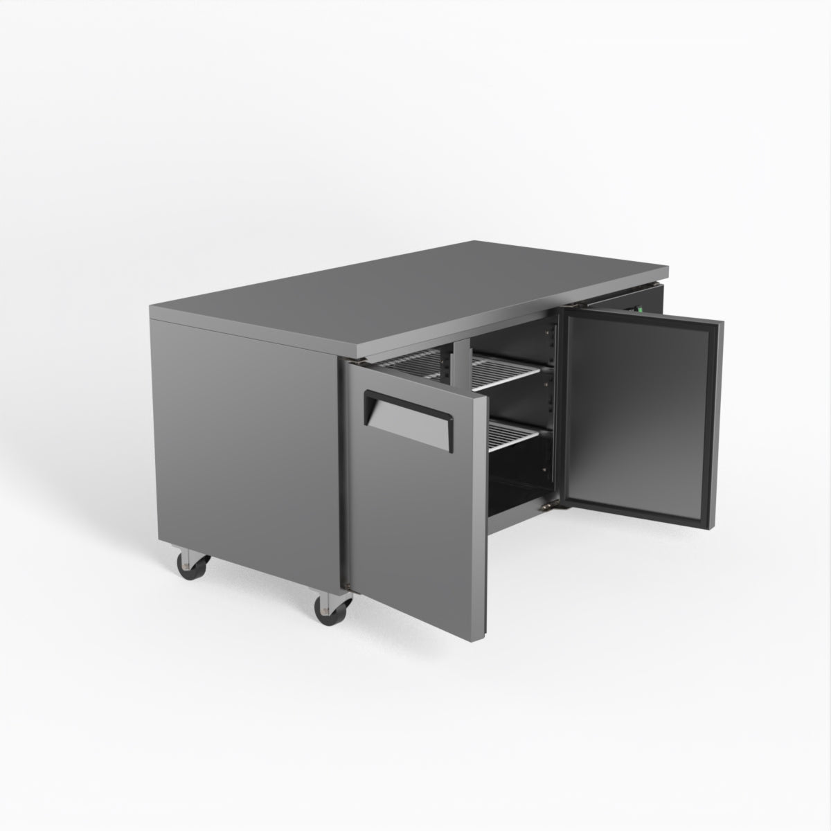 AG Two Door Commercial Worktop / Under Bench Fridge 800mm Depth PAX2100TN