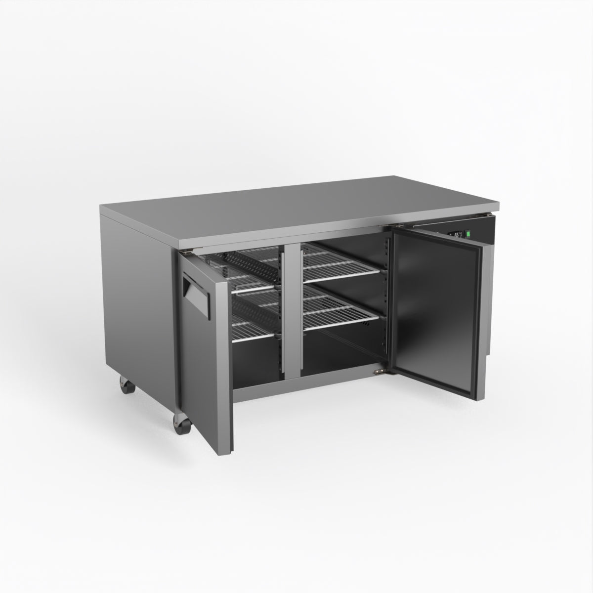 AG Two Door Commercial Worktop / Under Bench Fridge 800mm Depth PAX2100TN