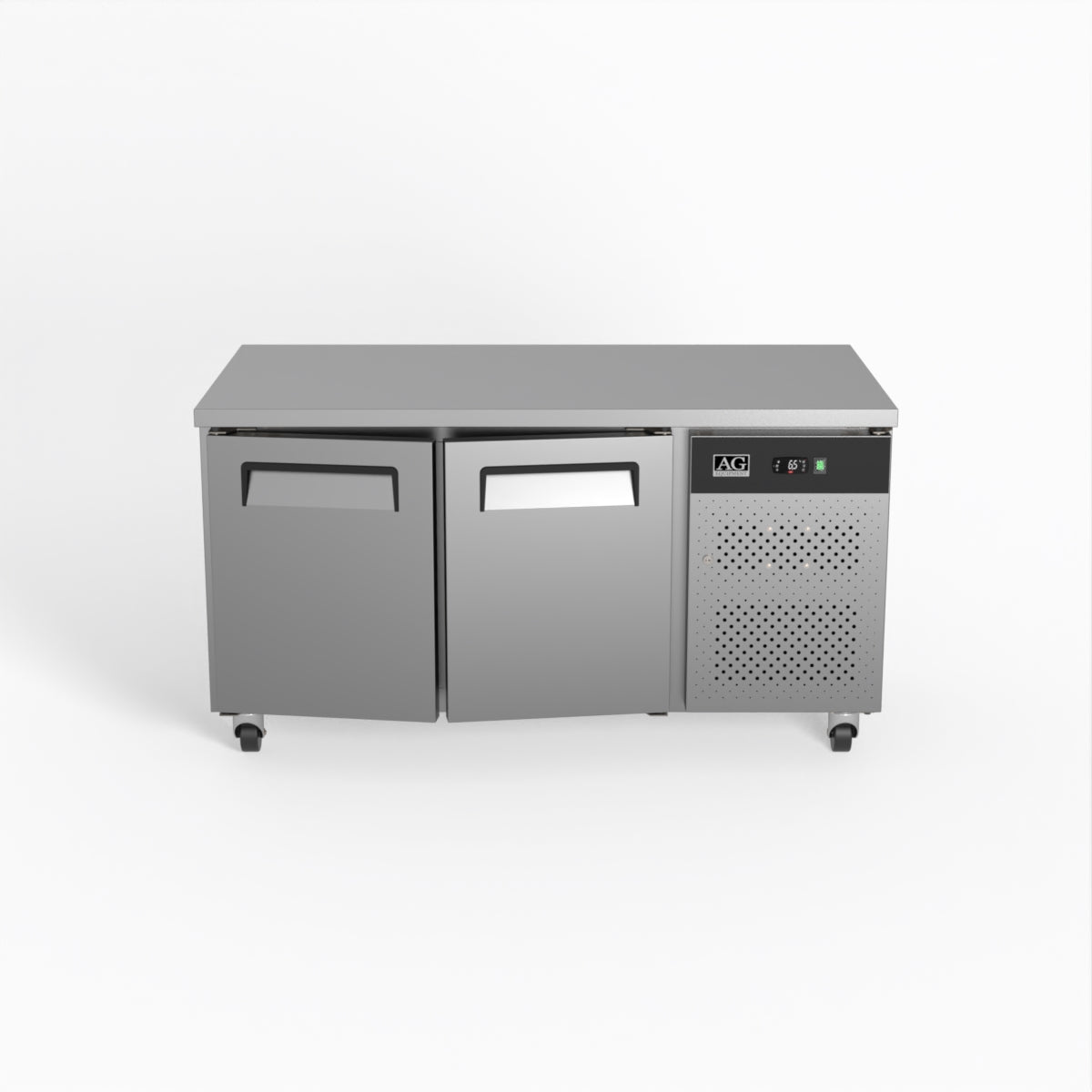 AG Two Door Commercial Worktop / Under Bench Fridge 800mm Depth PAX2100TN