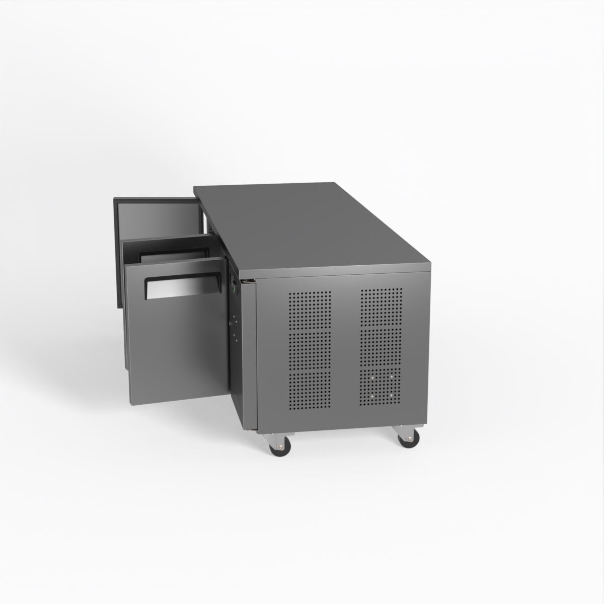 AG Three Door Commercial Worktop / Under Bench Fridge 800mm Depth PAX3100TN