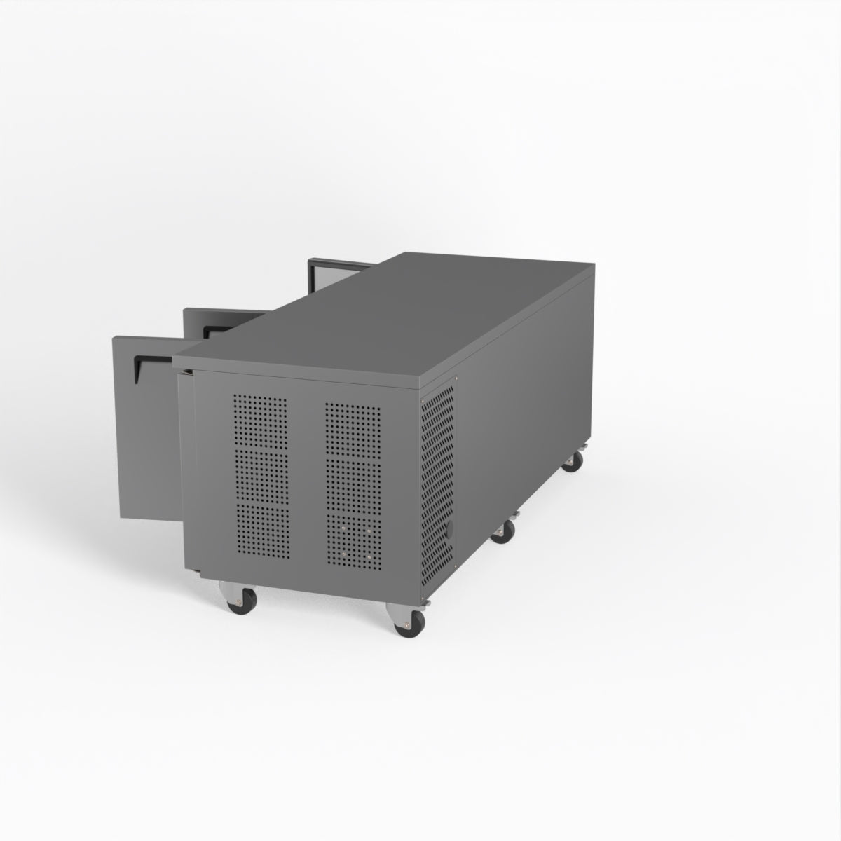 AG Three Door Commercial Worktop / Under Bench Fridge 800mm Depth PAX3100TN