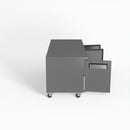 AG Three Door Commercial Worktop / Under Bench Fridge 800mm Depth PAX3100TN