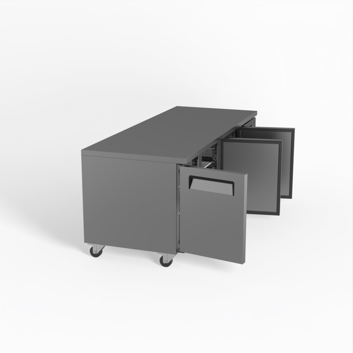 AG Three Door Commercial Worktop / Under Bench Fridge 800mm Depth PAX3100TN