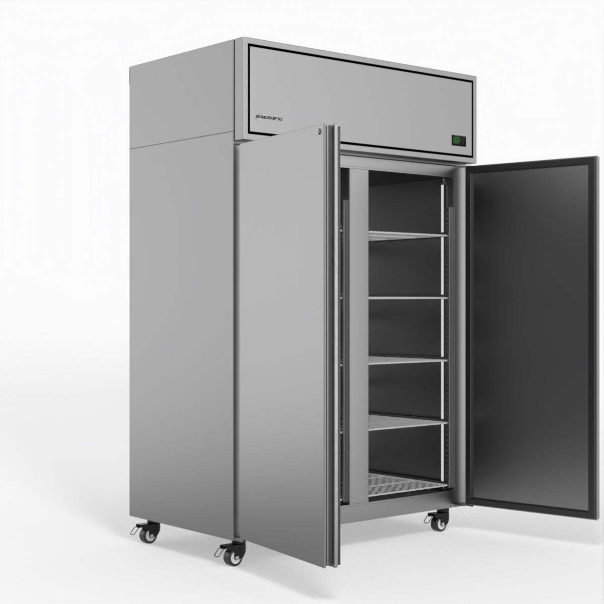 Skope ProSpec 2 Solid Door Upright GN 2/1 Freezer 1266L - PG21.UPF.2.SD