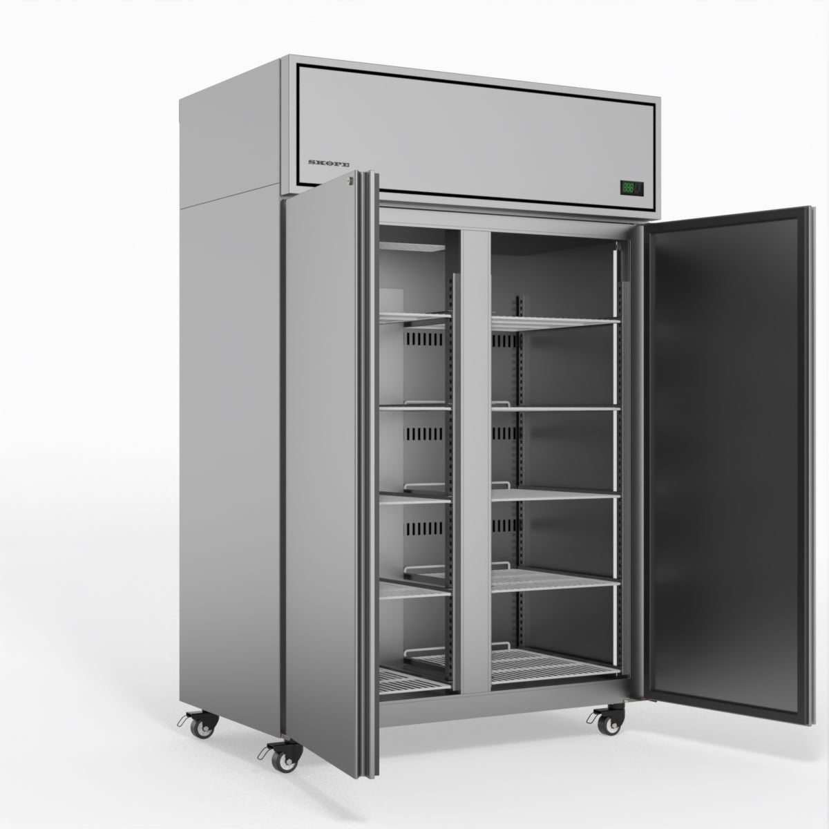 Skope ProSpec 2 Solid Door Upright GN 2/1 Freezer 1266L - PG21.UPF.2.SD